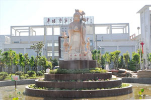 医养院 寿星雕像